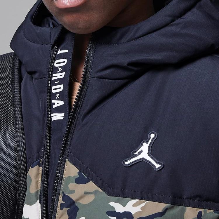 Jordan Down Jacket Medium Olive Green Teenagers Kids' HQ7095-222