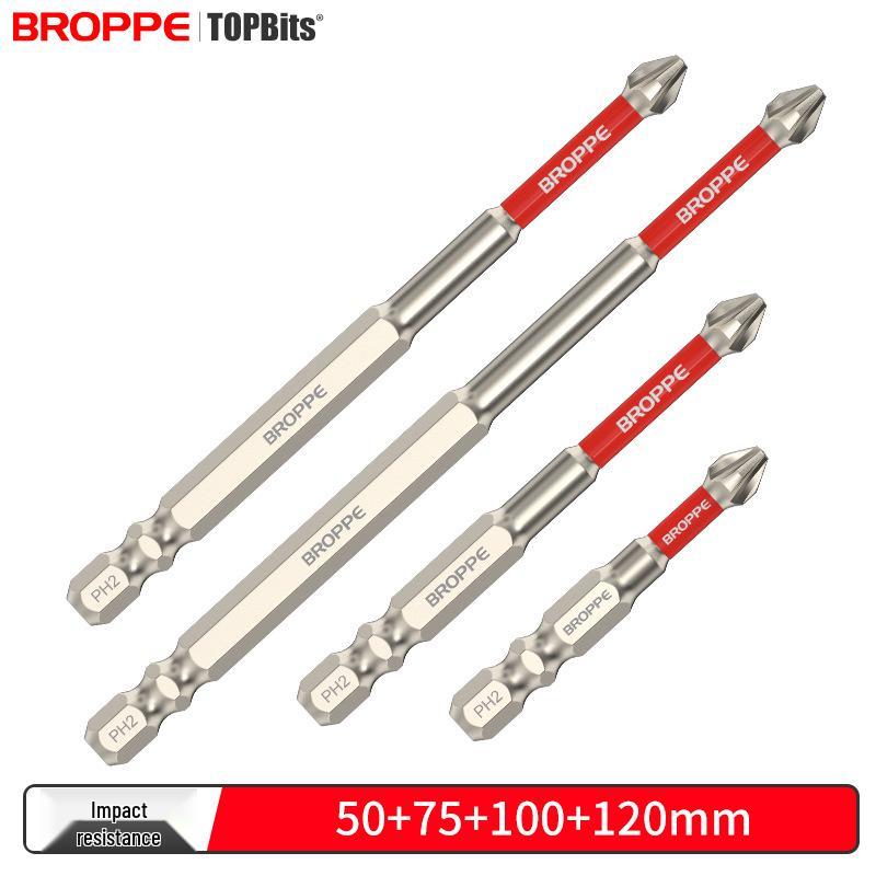 BROPPE High Torque Magnetic Phillips Screwdriver Bits Set