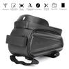 PVC Black Hard Shell Waterproof Performance Touching Screen Bike Bag Mobile Phone Bicycle Cycling Packet Equipment