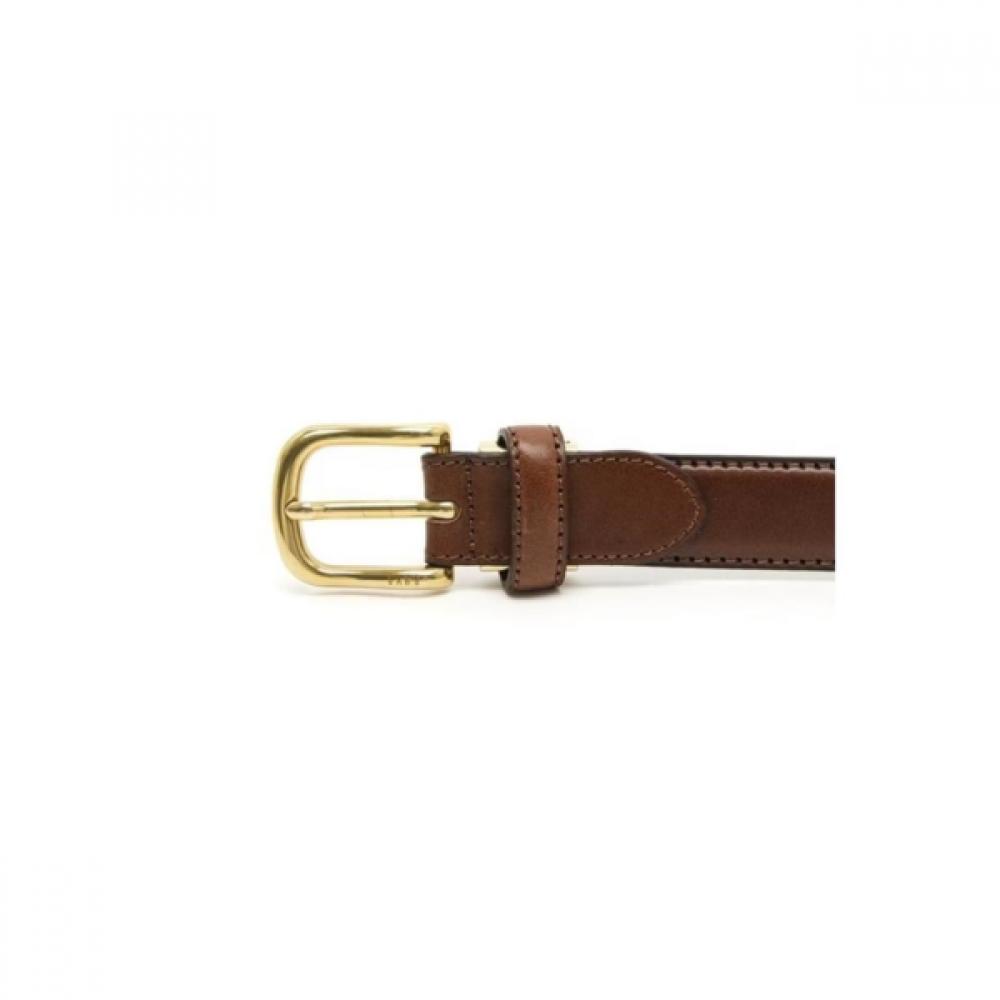 DakS Men S Brown Leather Slim Buckle Belt Dbbe9f742