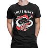 Brutal Metal Aesthetic Novelty Graphic 100% Cotton T-Shirt AngelMaker Tops Tees For Men