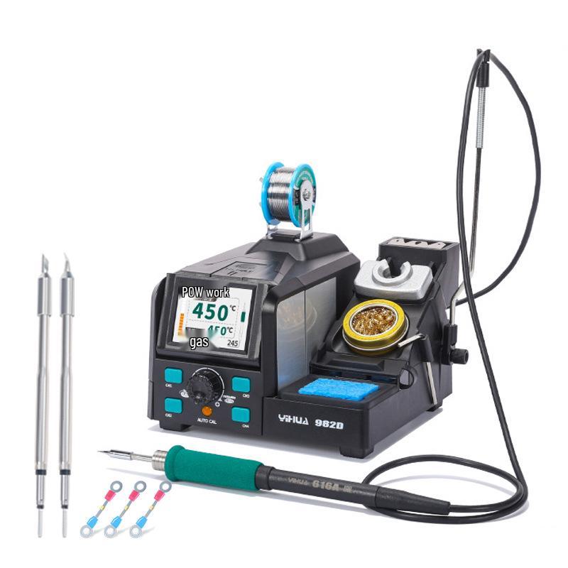 YIHUA 982D Precision Soldering Station with Fast Heating, Constant Temperature, and Digital Display