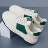 Tide shoes 2025 spring and summer breathable little white shoes board shoes platform shoes soft soles casual sports men's shoes 2025
