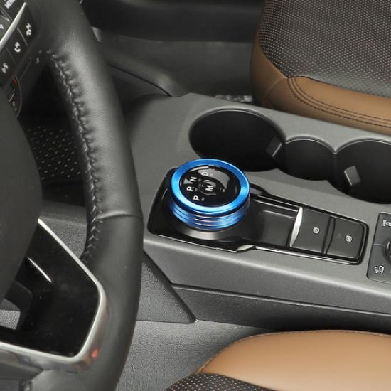 Blue Gear Shift Switch Knob Trim Decor Ring for Bronco Sport + Accessories