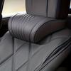 Luxury Car Neck Pillow | Nappa Leather Car Interior Decoration Accessories, Headrest, Seat Cushion, Neck Support Pillow, Comfortable and Breathablel