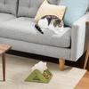 Pet Puzzle Feeder Treat Dispensing Puzzle Toys Training Interactive Puzzle Feeder Adjustable Rotating Flower Slow Feeder Fun