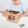 Kids Gift Electronic Money Saving Box Automated Coin Bank Action Figure Toys with Music Coin Piggy Bank Stealing Money Box