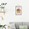 Floral Pattern Sign Summer Wooden Hanging Sign, Welcome Front Door Decor with Seasonal Home Accents Rope, Colorful Hanger for Farmhouse Beach