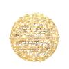 Waterproof Solar Rattan Ball String Lights for Outdoor Trees and Courtyard Decoration