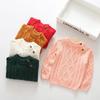 2025 Kids' Knit Sweater: Boys' Base Layer & Girls' Pullover Round Neck for Spring/Autumn