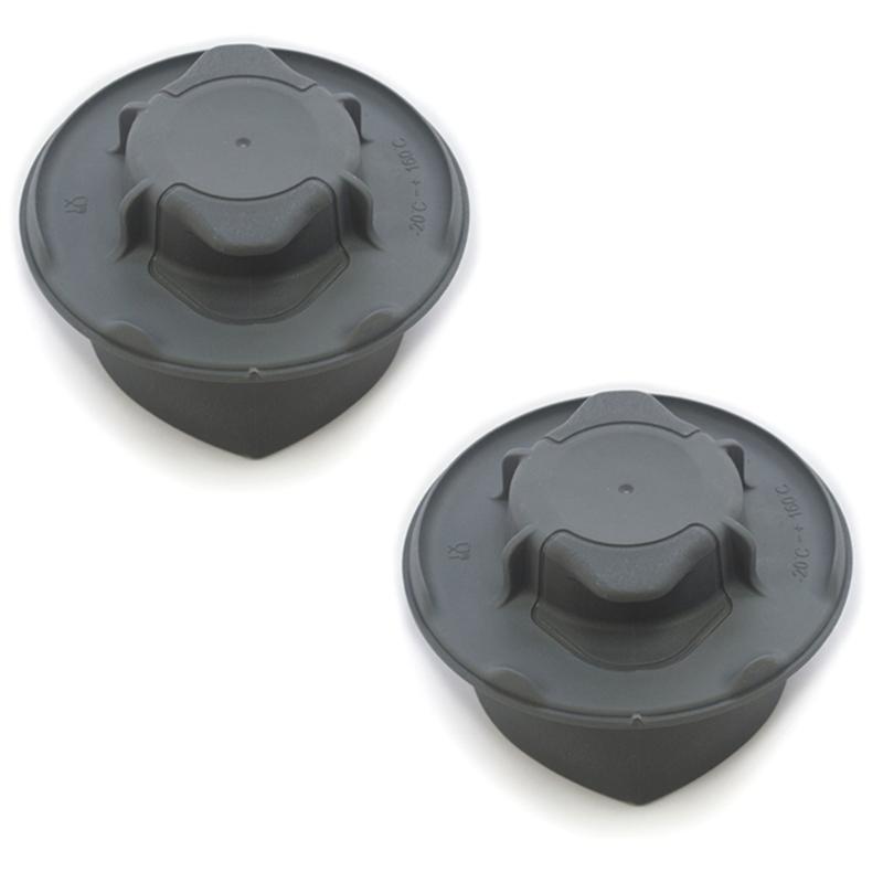 Pack of 2 Silicone Cover Blender Cup Lid Blender Cup Cover Leak Proof Blender Lid Blender Cup Spare Parts for TM5 TM6