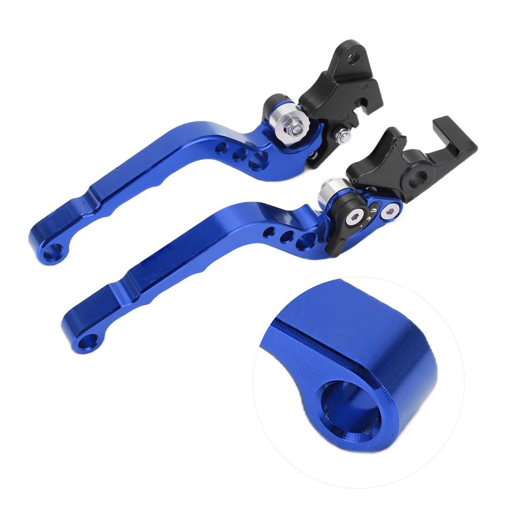 2PCS Motorcycle Brake Lever Handlebar Braking Device Aluminium Alloy