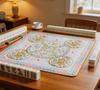 Leti Mute Mahjong Table Cloth Microfiber Eco-Friendly Colors Optional Household Poker Carpet Family Party Game Entertainment