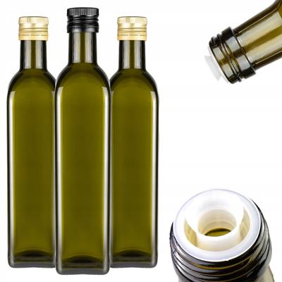 10X Marasca Bottles 500Ml With Oil Dispenser