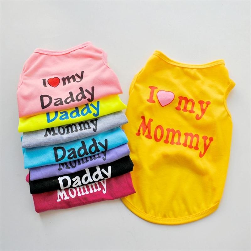 Dog Spring T-shirt Indoor Outdoor Use Clothes Sweatshirt Outfit Summer