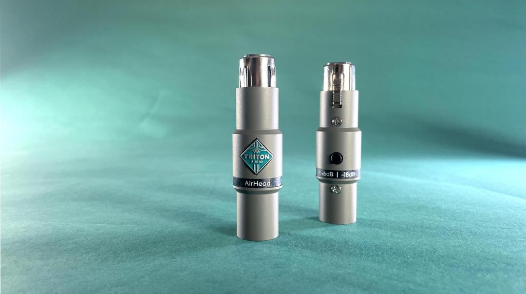 Microphone Volume by Triton Audio AirHead Microphone Attenuator XLR Inline Pad Microphone Attenuator for Condenser and Dynamic Microphones [Reduce
