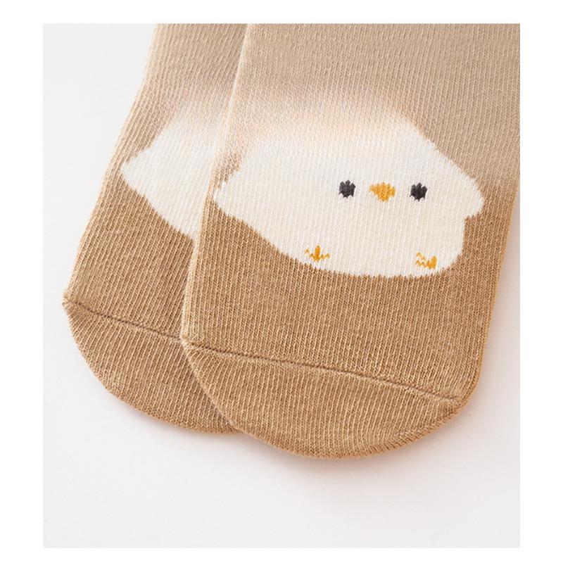 Novelty Cute Floor Socks for Toddlers, Non-slip Cotton Socks with Dots of Adhesive, Children's Socks for All Seasons for Boys and Girls