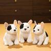 Wholesale Lifelike Realistic English Bulldog Plush Toy British Stuffed Animal Soft Sheep Dog Terrier Simulation Doll for Kids