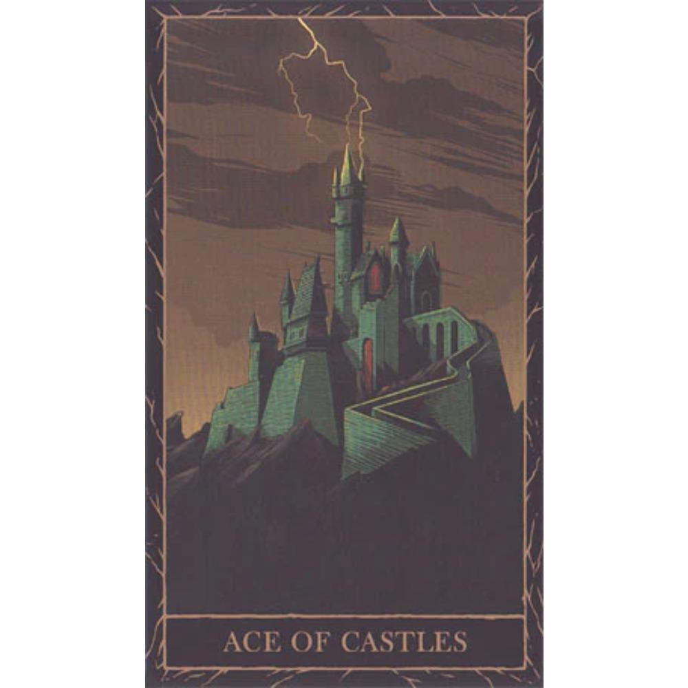 Jeu de Tarot universel des monstres, 10.3x6cm, apportez l'esprit effrayant des monstres du film classique aux lectures de Tarot, 78 cartes