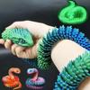 High-Quality 3D High-Quality Printed High-Quality Snake High-Quality Movable High-Quality Joint High-Quality Fidget High-Quality Toy Decorative