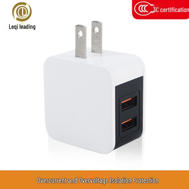 

Multi-Port USB Charger EU/US 5V 2.4A Fast Charging with Digital Display EU Standard Red