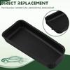Black Gearshift Center Con Console Bin Mat For Dodge Charger 2015- Charger Storage Box Mat 68398671AA 68443397AA