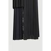 Lucky Chouette Color Mix Back Banding Pleated Skirt Lfkaa25130