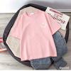Summer Smiling Face Print Children's T-shirt Short-sleeved Pure Cotton Loose Basic Versatile Base Cool Simple Kid Girl Tees Tops