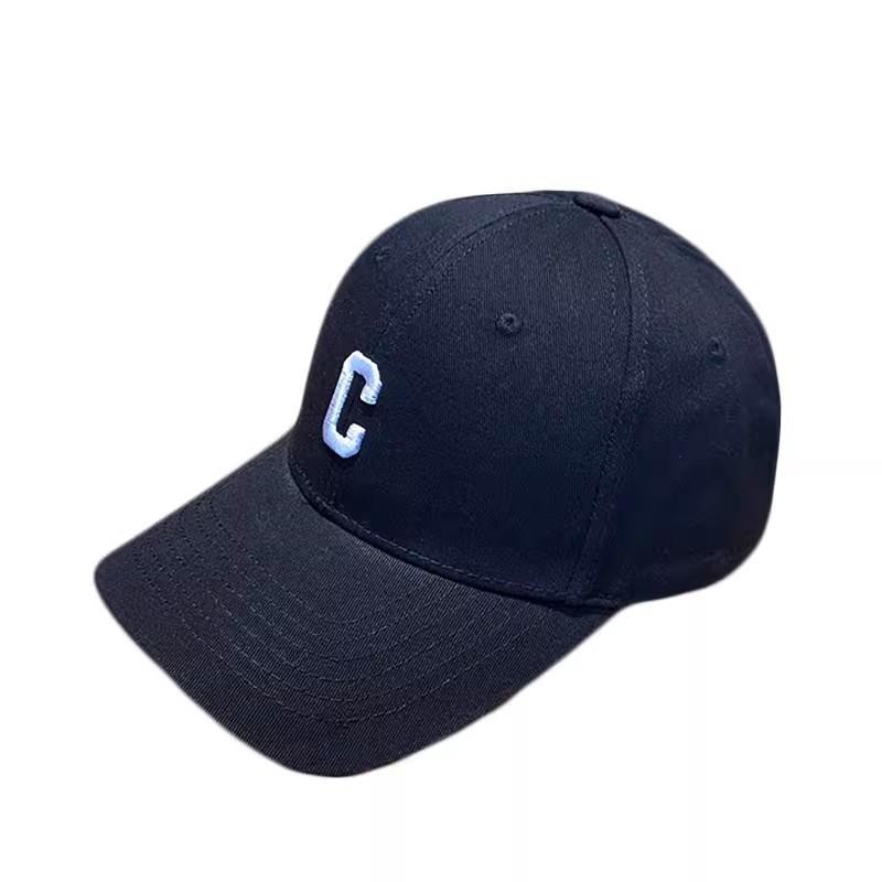 Letter Baseball C Cap Embroidered Hardtop Unisex Spring Summer Duckbill Cap