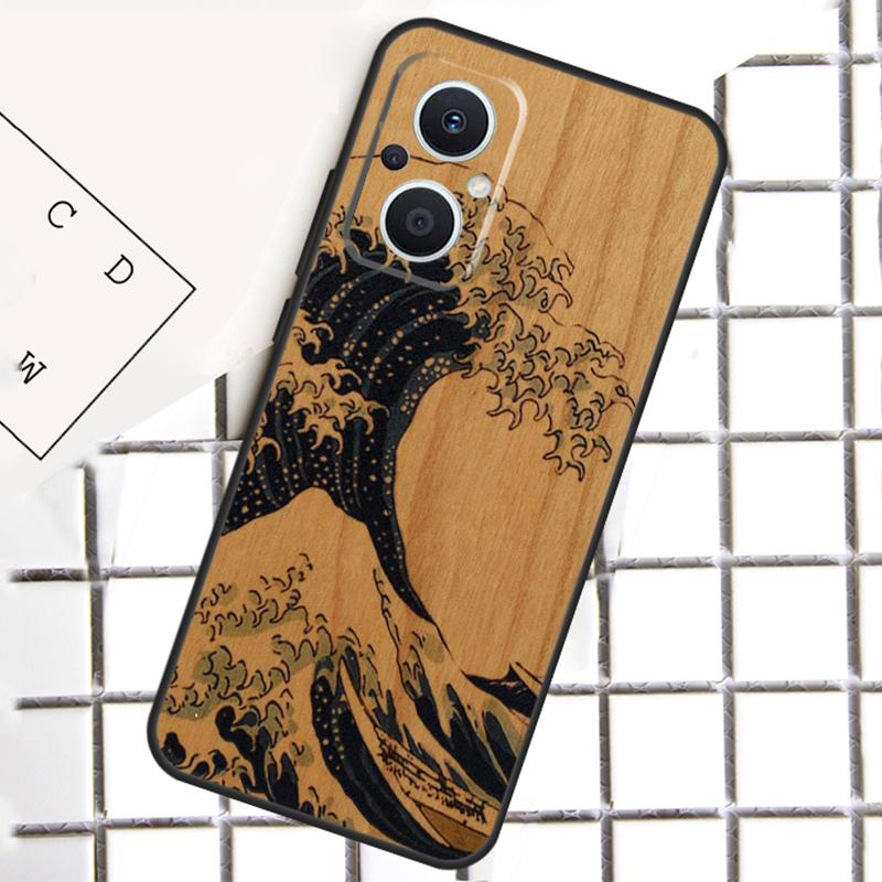 

Wolf Bike Butterfly Wood Phone Case For OPPO Reno 14F 10 11 12 13 F 14 Pro 8T 7 8 Lite OPPO Find X8 X6 X5 X9 Pro Cover OPPO Reno13 Pro