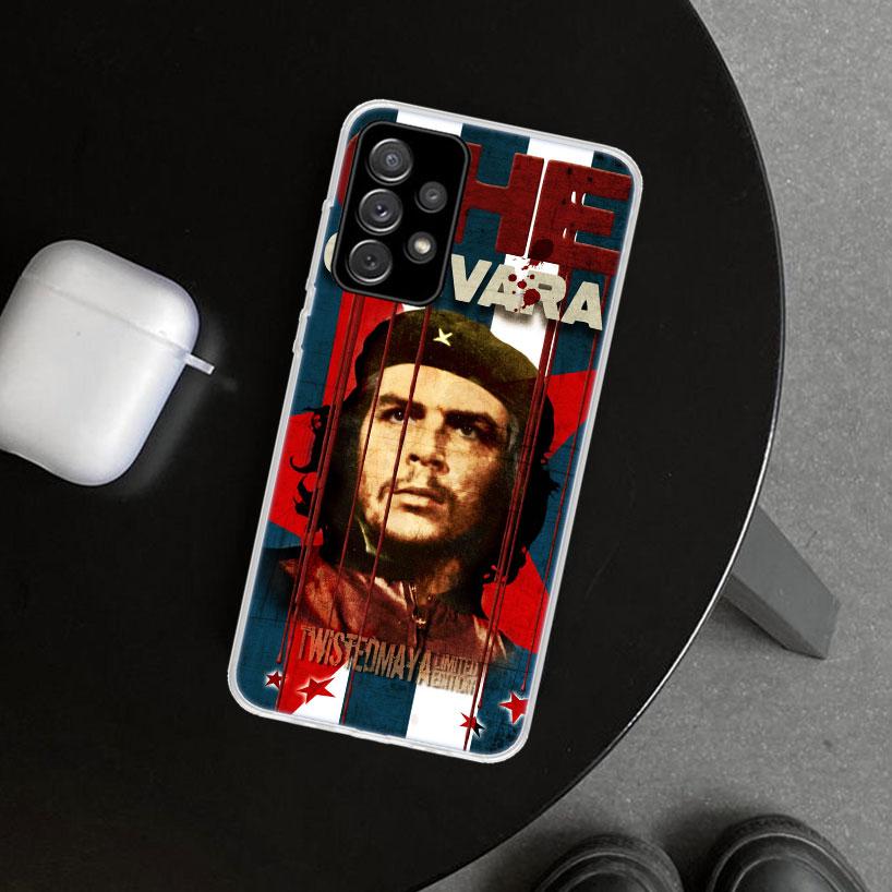 Che Guevara Cigarett Phone Case for Samsung Galaxy A17 A16 A26 A36 A56 A57 A37 A15 A25 A35 A55 A14 A24 A34 A54 A13 A23 A33 A53 G