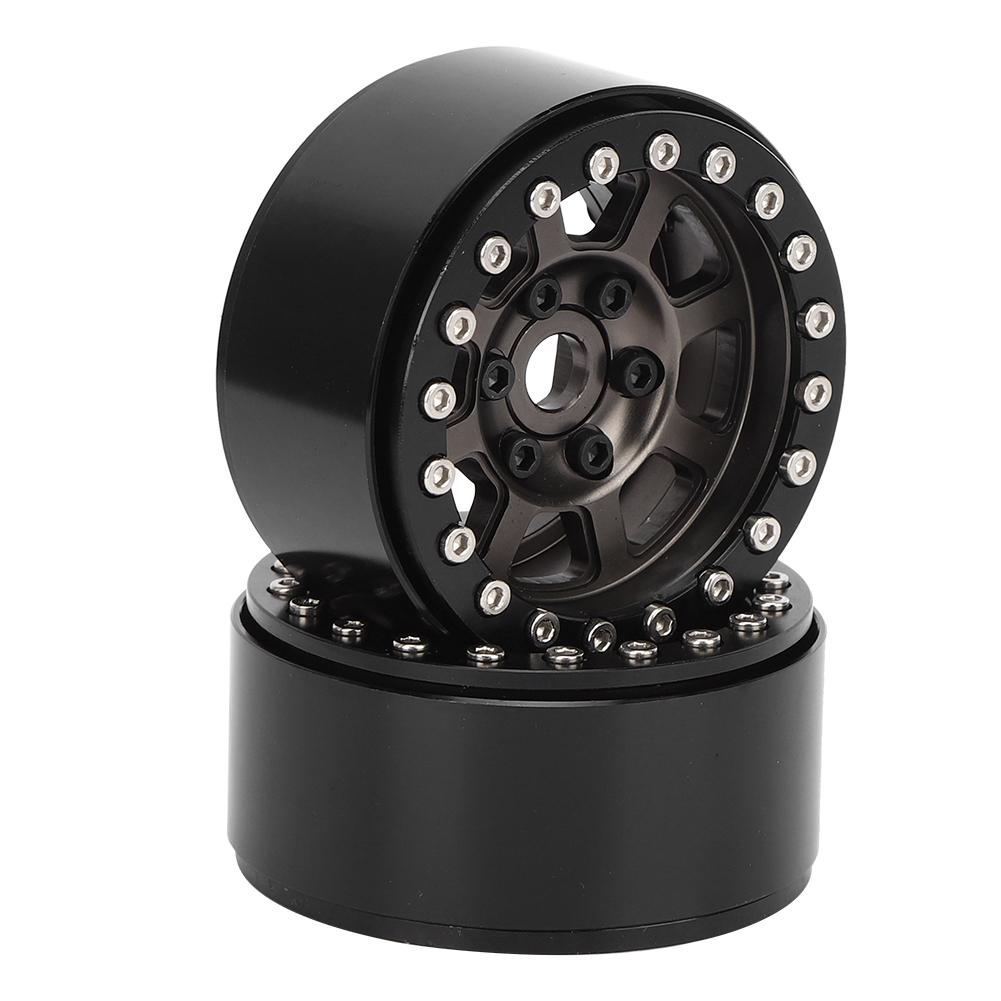 4pcs   Set Wheel Rim Metal Upgrade Accessory Fit for RGT 86100 1 10 RC CarTitanium R86083T