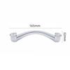 Gold Finish Cabinet Handles Zinc Alloy Wardrobe Handles Elegant Furniture Hardware  Shoebox Storage