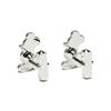 Mickey Cufflinks Love Mens Silver Suit Business Formal DISNEY Tie Bar Simple Wedding Fathers Day Gift