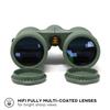 FIELD ISSUE 10x42 CALIBER BINOCULARS 10x 42mm Sage High for Outdoor Sports Live (Field Issue) Magnification, Aperture, Green, Waterproof, Performance,