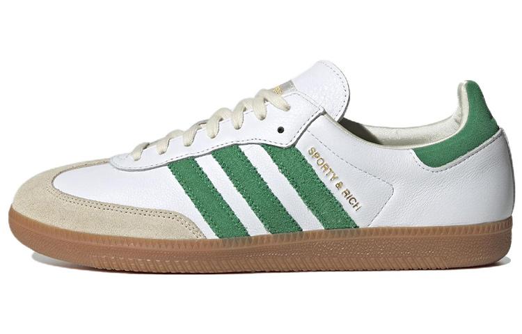

Samba Sporty & Rich x Samba Adidas Originals Og White Green HQ6075 38