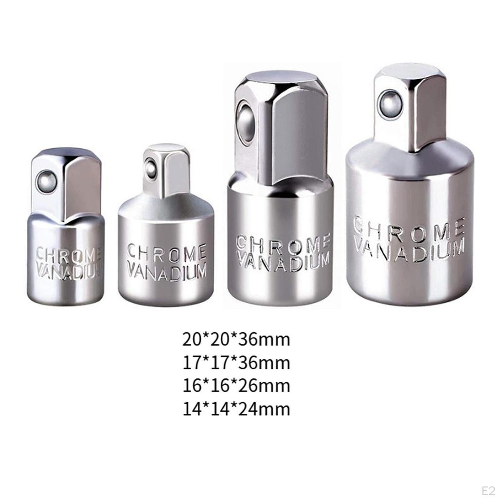 4Pcs Impact Adapter Set Drive High Strength Replacement Driver Conversion Tool