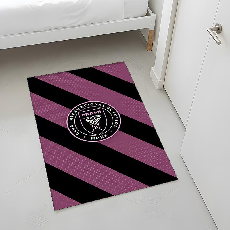 Inter Miami CF (14) Tapijt Geschikt Voor Woonkamers Slaapkamers Computerruimtes Eetruimtes En Plaatsing Onder Tafels En Stoelen Ook Een Ideale Keuze Voor