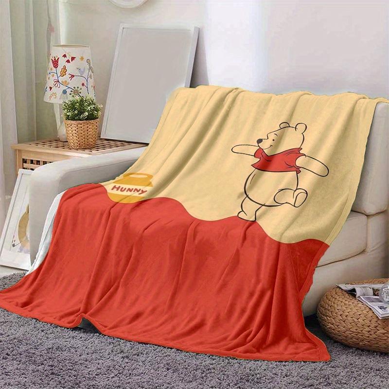 

1pc Winnie the Pooh Hunny Pot Print Blanket Cozy Throw for Home Decor, Couch Cover, Outdoor Use, Travel 80cmx120cm