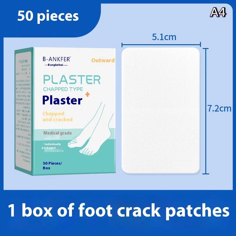 Heel Foot Fingers Care Stickers Protector Moisturizing Water Supplement Anti-Cracked Repair Dry Skin Heel Patch Adhesive Tape