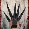 Halloween Artikulerte Fingre Lette å Ta På og Av 3D-Printede Fingerforlengere Skummel Skjeletthånd Beinklo For Halloween