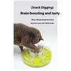 Pet Cat Food Slow Feeder Jungle Design Puppy Anti Slip Treat Dispensing Toy Bowl Puzzle Slow Feeder Tray Pets Supplies