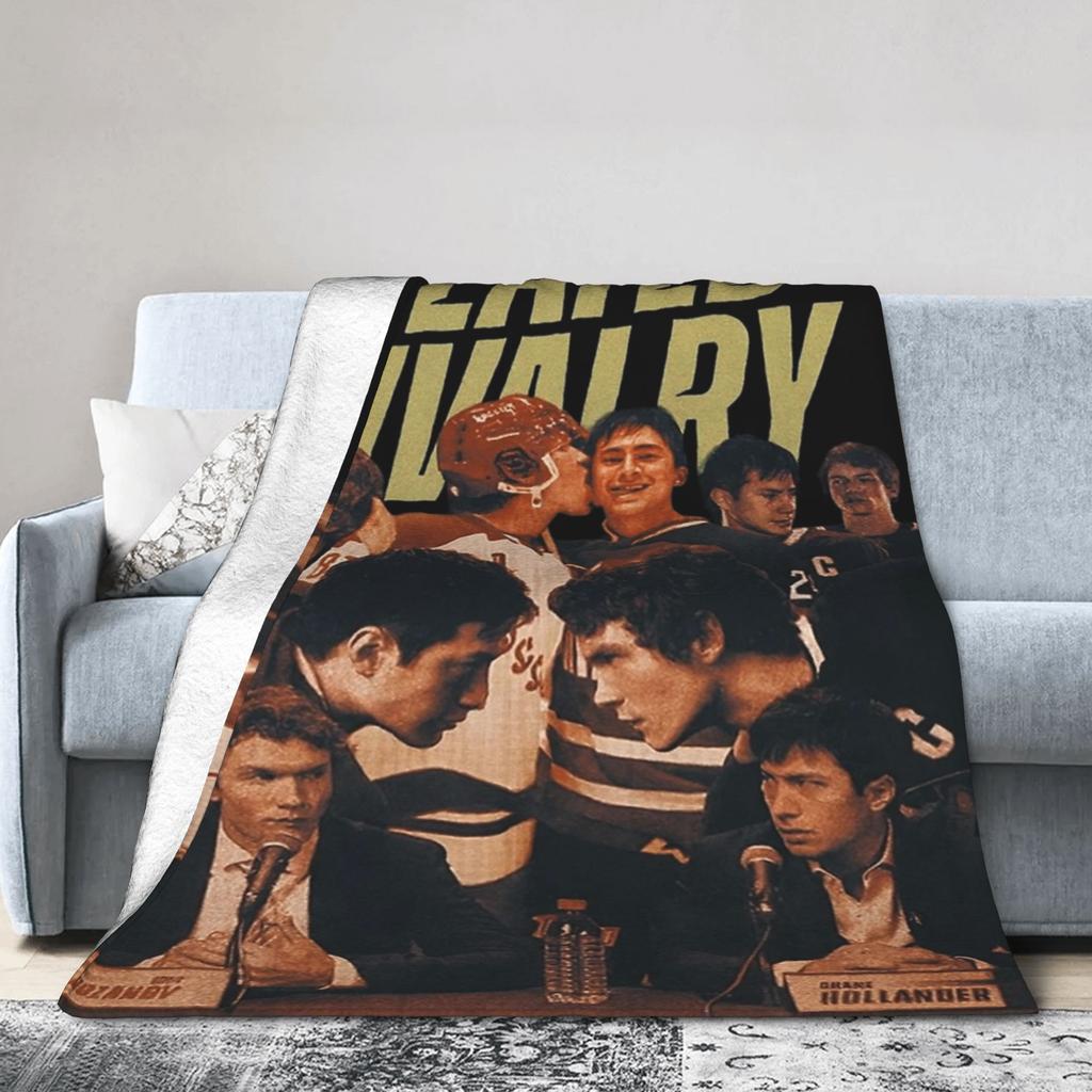 Heated Rivalry Humorous Blanket Soft Velvet Healing Gift Hollander and Ilya Rozanov Throw Blankets Bedding Throws