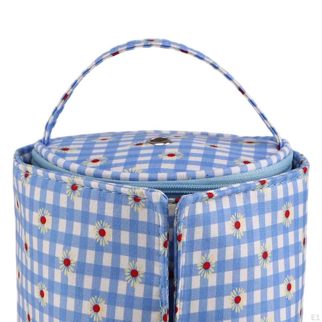 Crochet Bag Tote Empty Storage Durable Holder Case Craft Organizer Lightweight Yarn