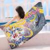 Anime R-Role S-Sailor M-Moon Große Mikrofaser Strandtücher Schnelltrocknendes Handtuch Sandstrandtücher Poolhandtuch für Reisen Schwimmbad Yoga