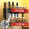 Sunhot Spice Condiment Knife Kitchen Soy Sauce Bottle Cutting Board Dish Large 3-Tier Rack, Storage, Holder, Storage, Storage, Storage, Storage,
