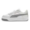 Puma Carina Street Leather Fashion Casual Durable Low-Top Sneakers Women Sneaker White Gray 389390-20