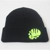 New European and American style popular warm ski hat with skull embroidery, knitted beanie, pullover student hat