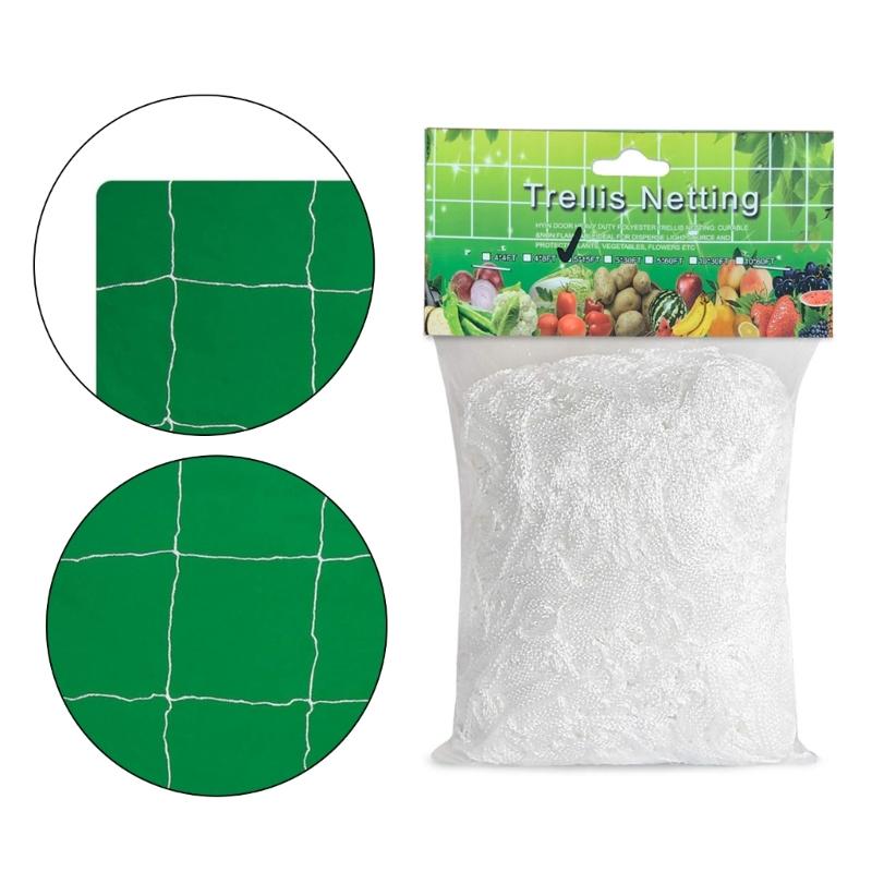 High Strengths Polyester Climbing Net for Vegetable Growing and Outdoor Plant Support Durability Gardening Tool