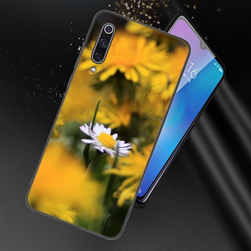 Summer Daisy Sunflower Floral Case For Xiaomi Redmi 7 7A 8A 9i 9A 9C 10 10A 10C K20 Note 5 6 Mi 8 9 9T Pro A2 Lite A3 6X Mix 3